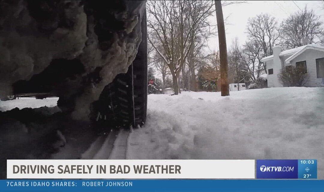 Tips, tricks to stay safe while driving in the snow